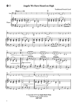 15 Intermediate Christmas Carols - Noël - Partition - Tuba